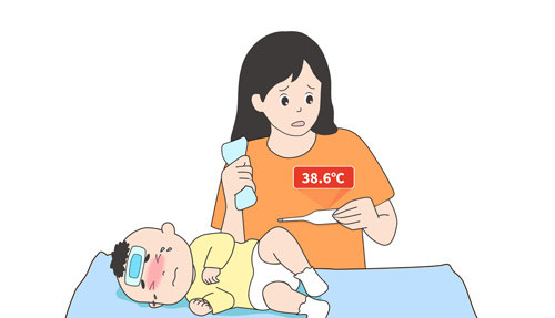 體溫38°C+，物理降溫要用溫毛巾還是冷毛巾？